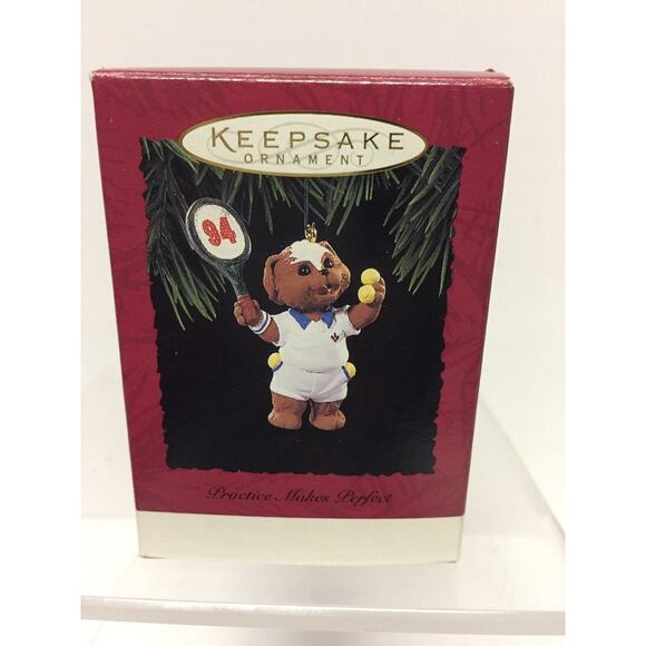 Hallmark Ornament 1994 Practice Makes Perfect - Picture 3 of 4